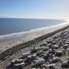 This is the view from the private balcony of the ocean facing south.