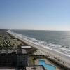 From the 16th floor balcony you can see all the way north to North Carolina.